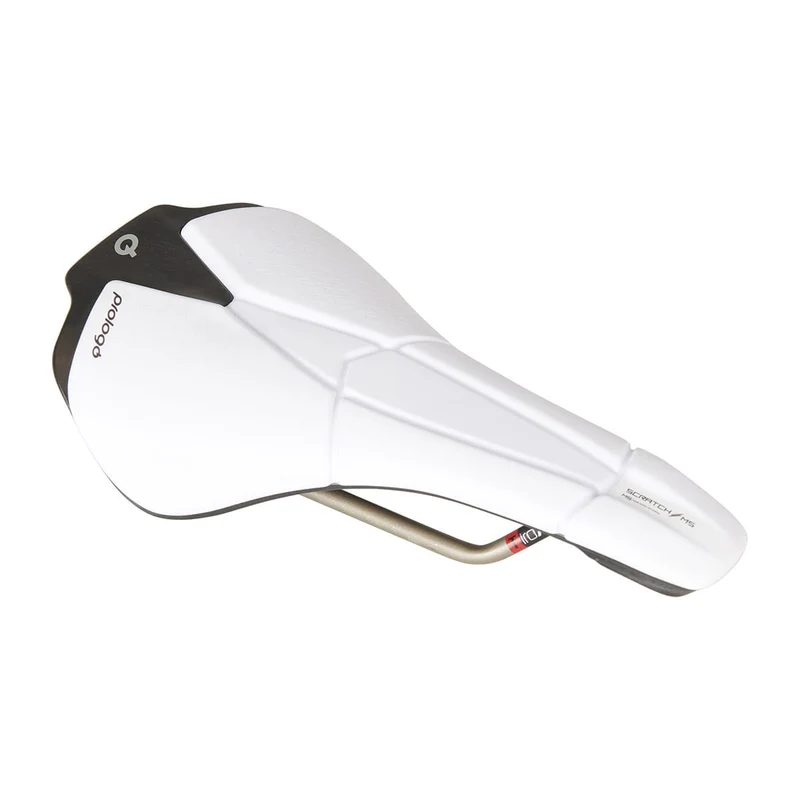 Selle PROLOGO SCRATCH M5 Rails Tirox Blanc