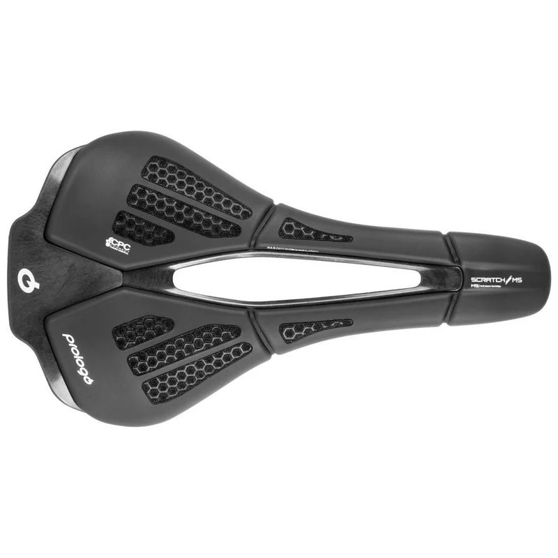 Selle PROLOGO SCRATCH M5 CPC AIRING Rails Carbone Nack
