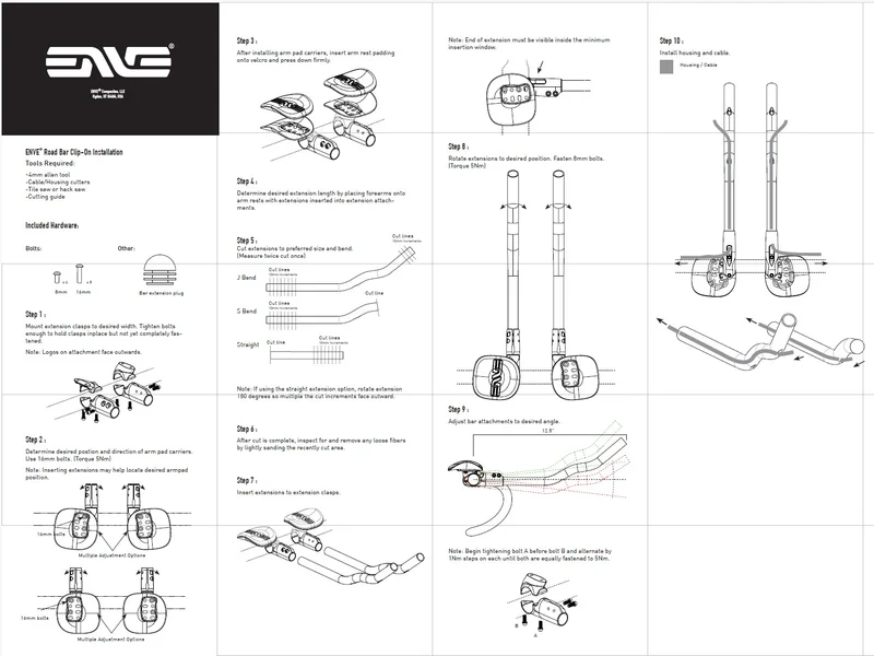 Prolongateur ENVE Clip On