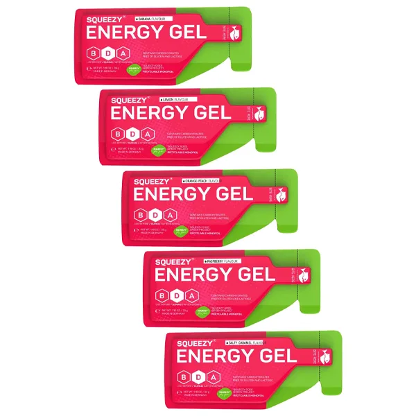 SQUEEZY - Energy Gel Mix Pack (12x33g)