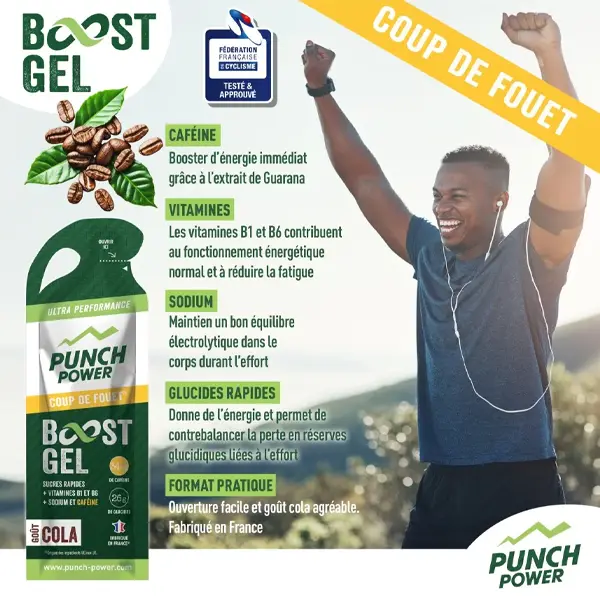 Boost Gel Coup de Fouet (40g) - Cola (Caféine)