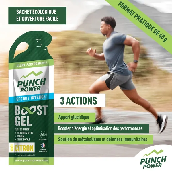 Boost Gel Effort Intense (40g) - Citron