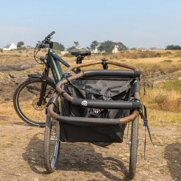 Rack surf et paddle pour remorque vélo Maïna Globe For You