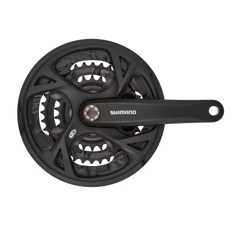 Pédalier triple Shimano Altus FC-M371 9 vitesses axe carré