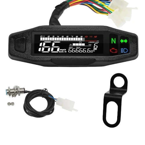 Compteur moto universel digital