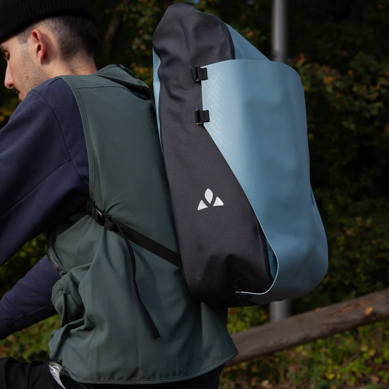 Sacoche sac à dos vélo Vaude Aqua Transformer recyclé 26L