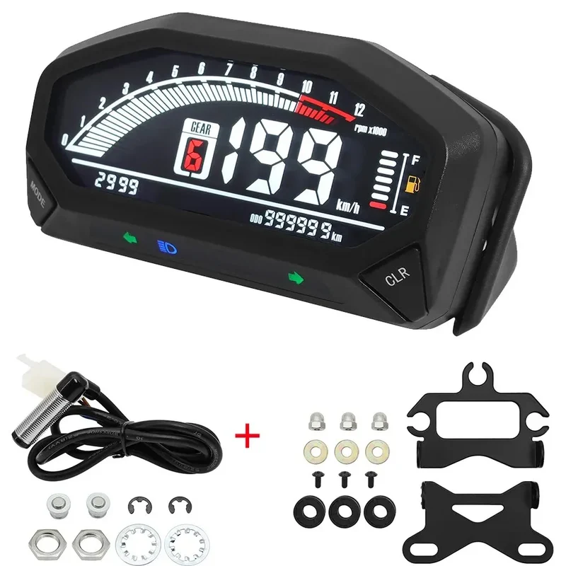 Compteur digital pour moto