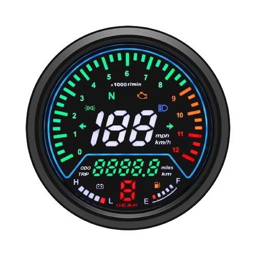 Compteur moto digital