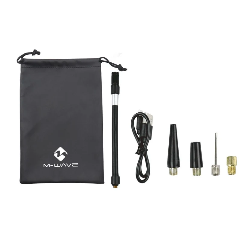 Mini-compresseur pour vélo M-Wave Elumatik Multiboost