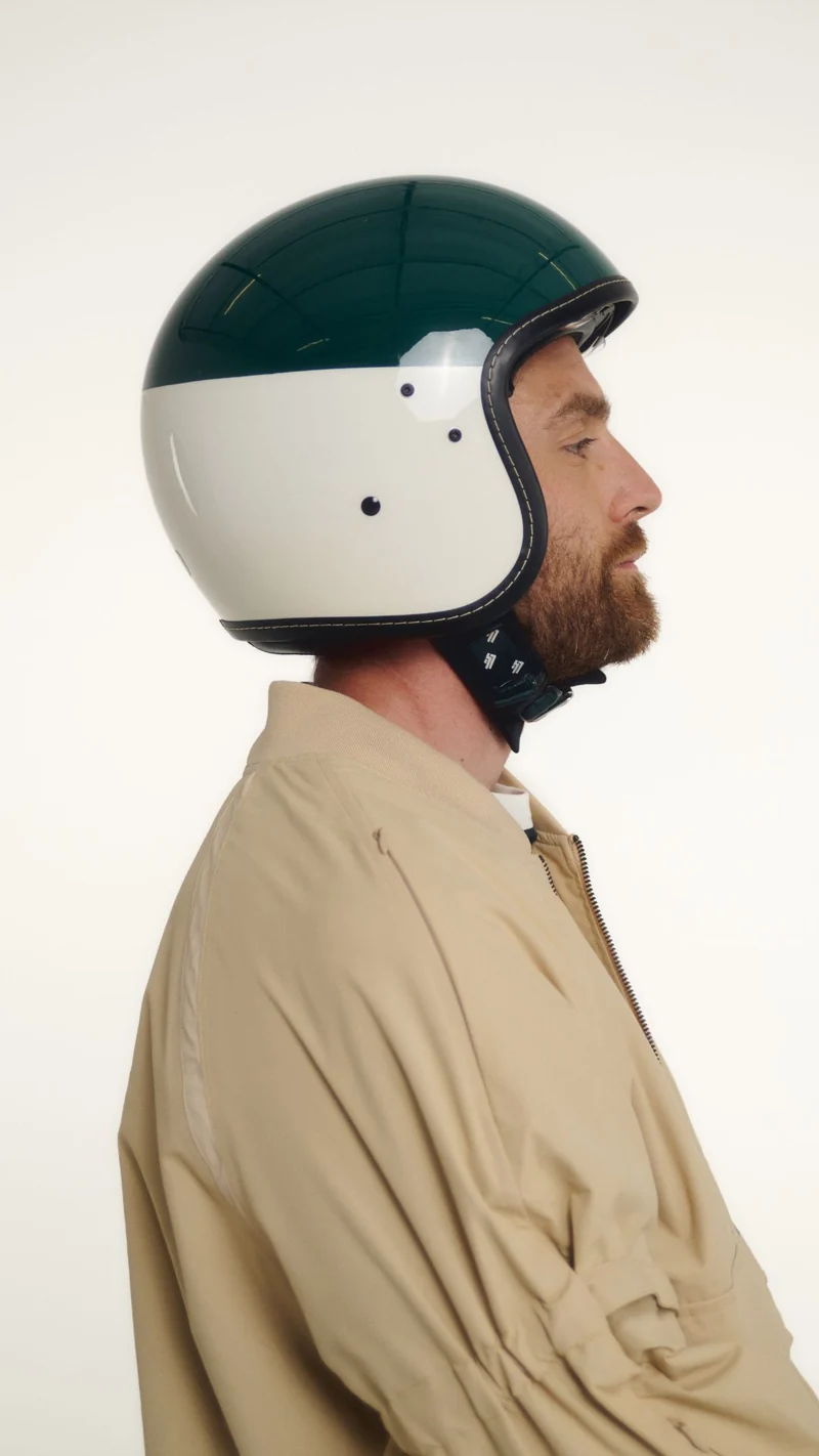 Casque jet moto et scooter ANDY 001.