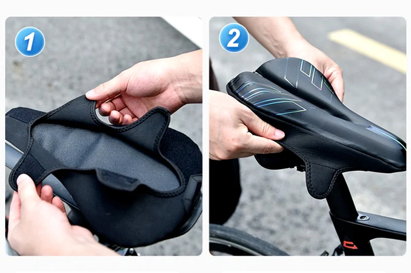 Housse de selle confort pour VTT