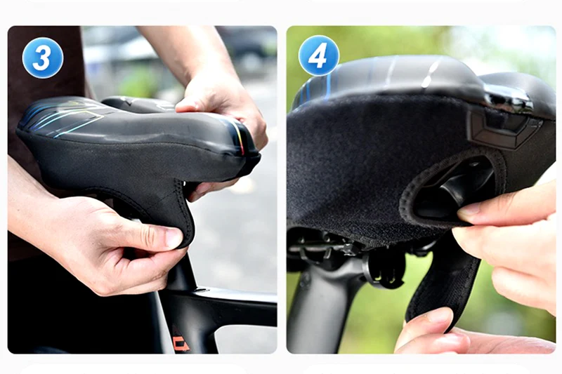 Housse de selle confort pour VTT