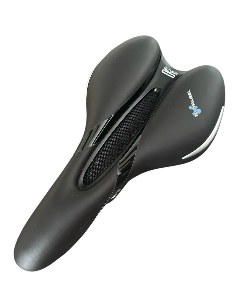 Fietszadel Selle Royal Respiro Zadel Fiets Dames Heren Zwart 270x160mm
