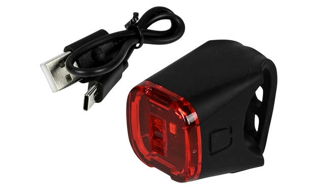 Fietslamp Achterlicht LED USB Oplaadbaar Rood