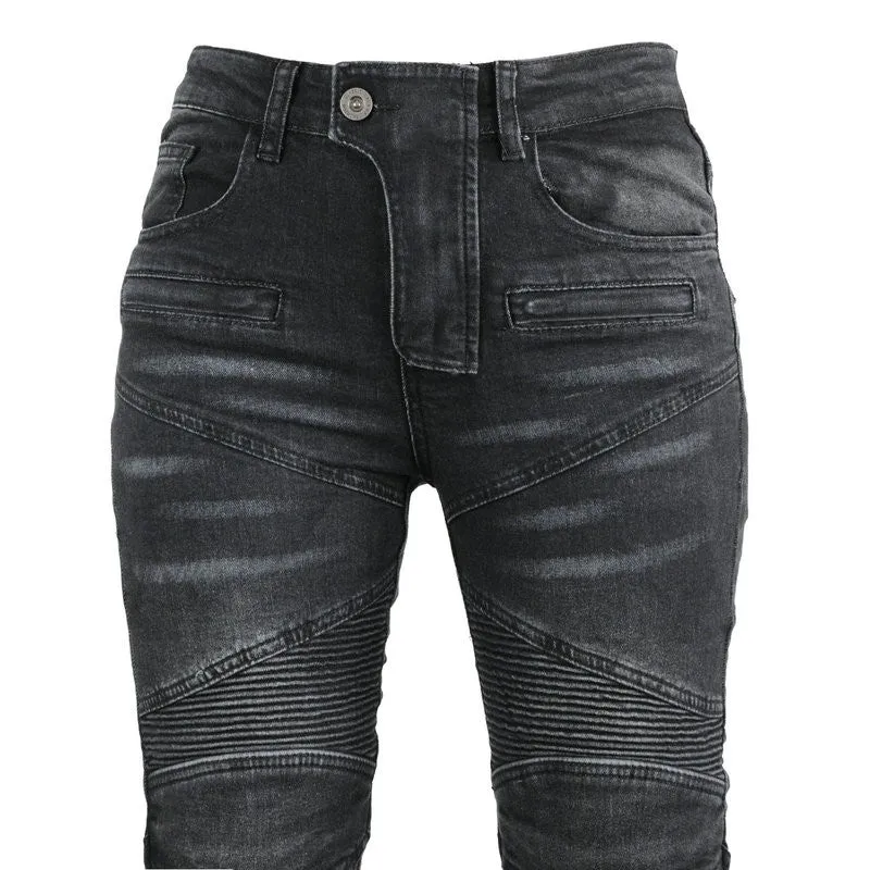 Jean de moto renforcé pour femme