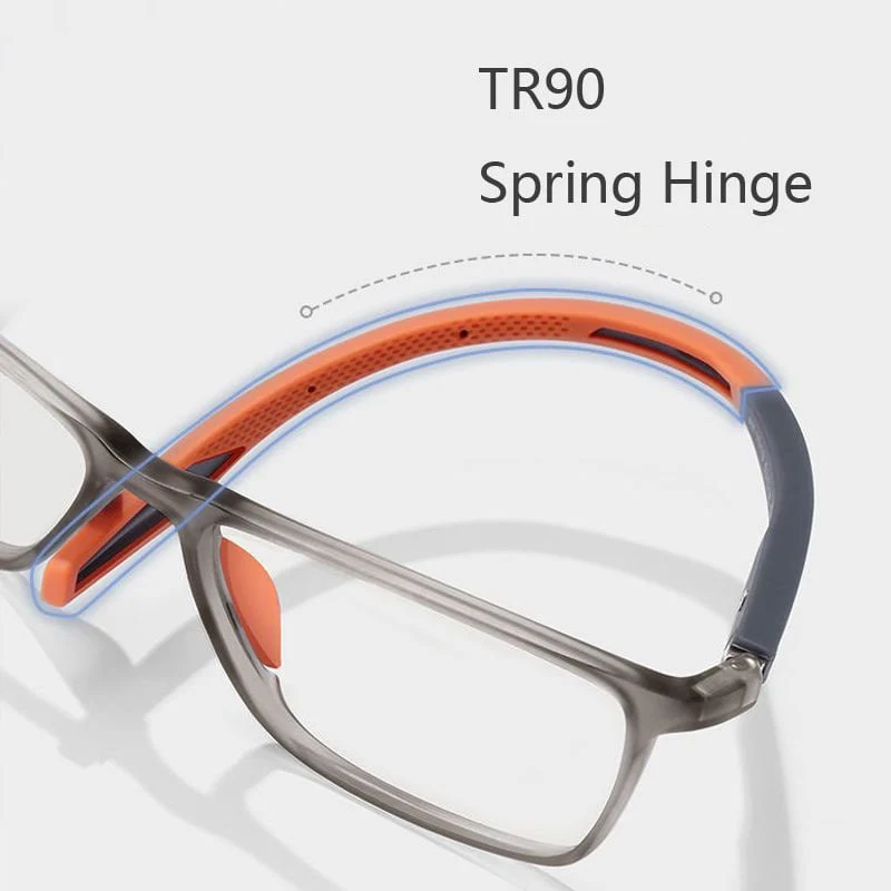 Multifocale Leesbril Titanium Lichtgewicht Blauwlichtfilter Progressief Zicht Lezen Werken Computer Schermen | Sansoti