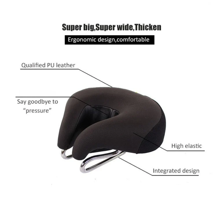 Ergonomisch Fietszadel met Soft Padding voor Maximaal Comfort Mountainbike Trekkingfiets Elektrische Fiets | Sansoti