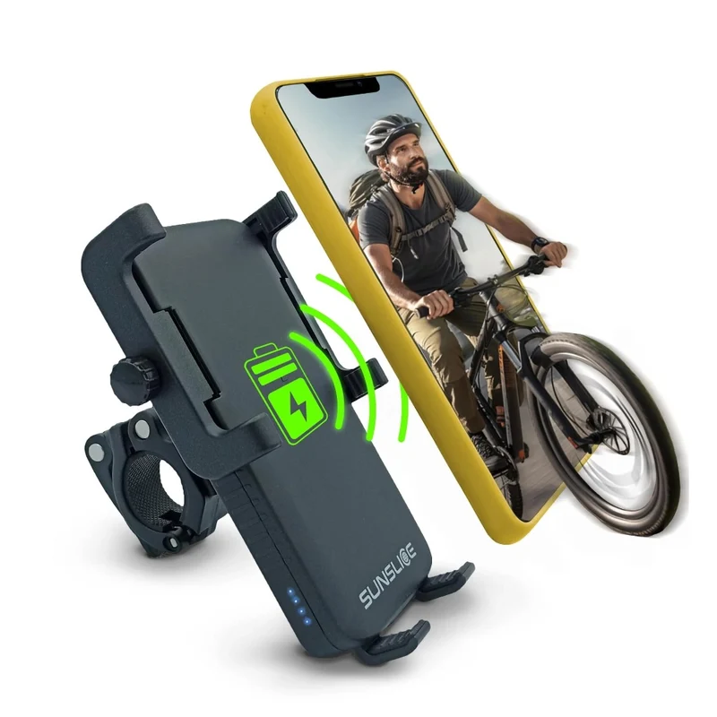 Support de téléphone avec batterie Cyclotron Sunslice