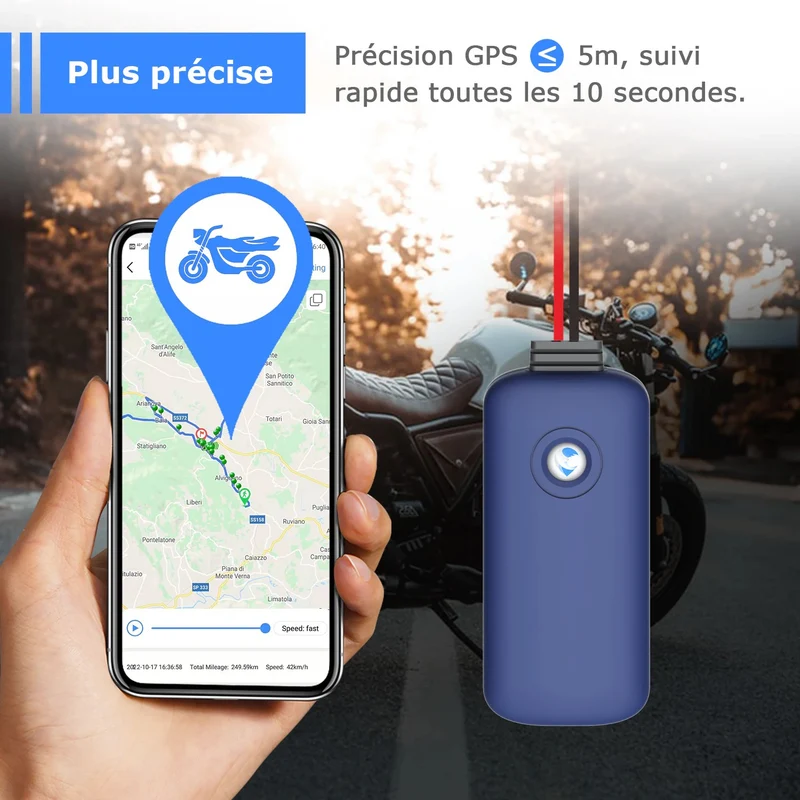 Traceur GPS moto - Simba