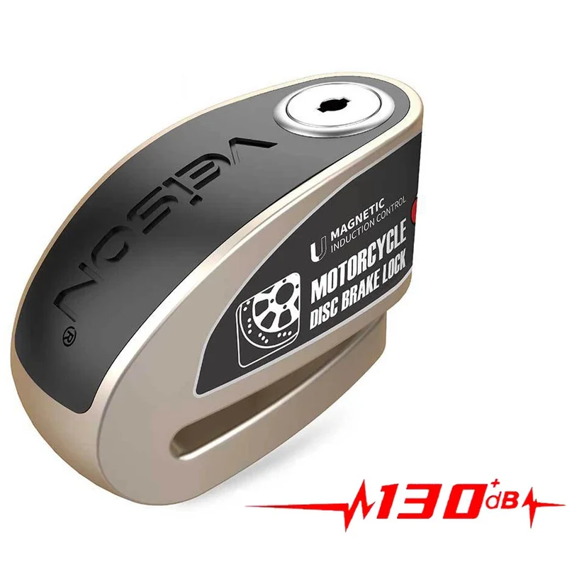Bloque disque moto + Alarme 130DB