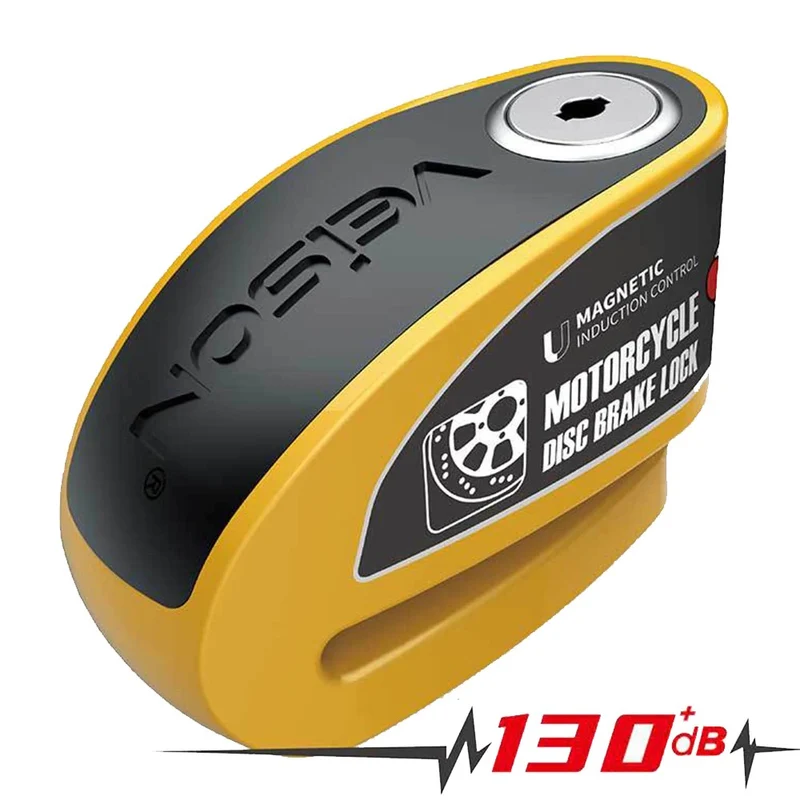 Bloque disque moto + Alarme 130DB