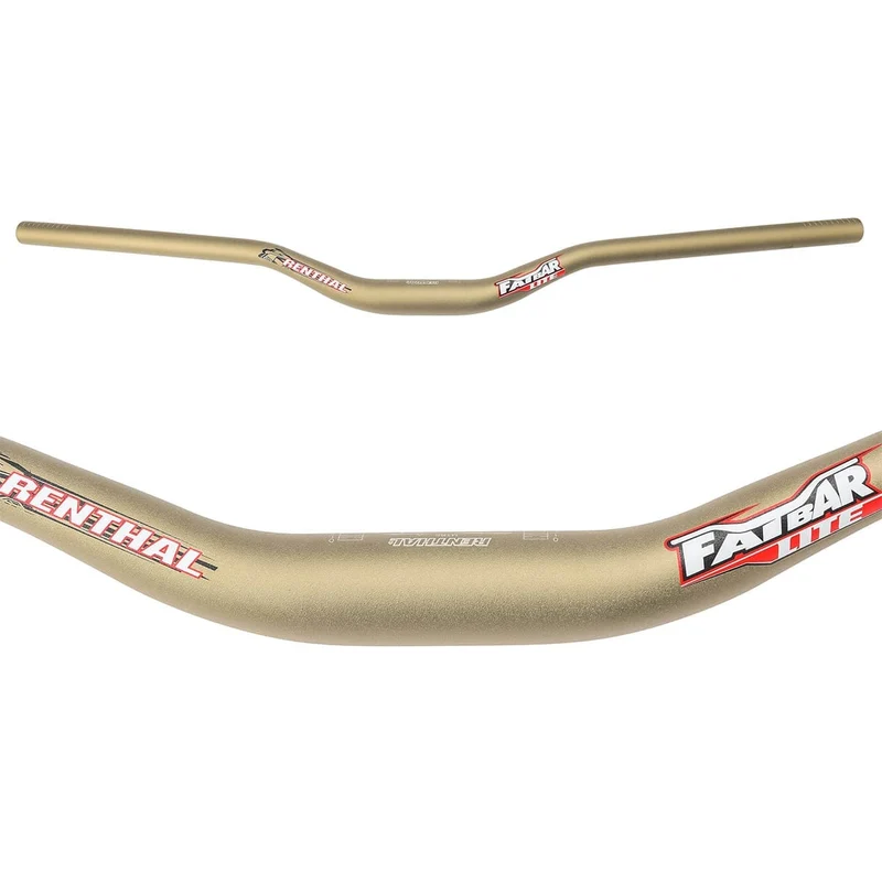 Cintre RENTHAL FATBAR LITE Rise 40mm 760mm Or