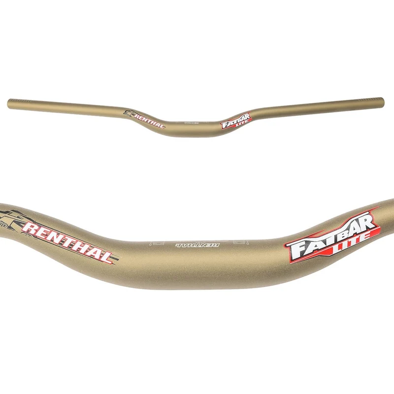 Cintre RENTHAL FATBAR LITE Rise 30mm 760mm Or