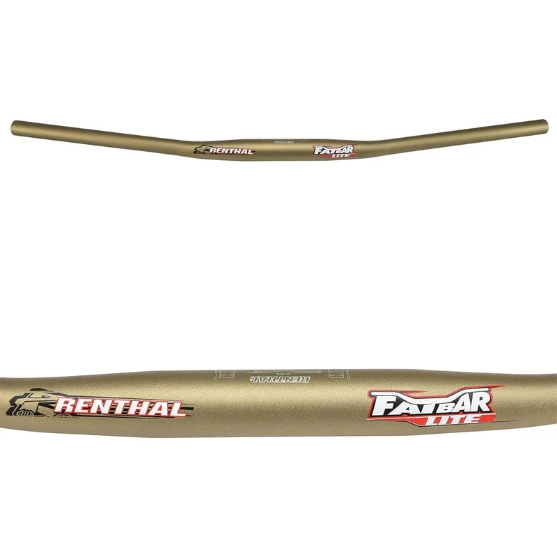 Cintre RENTHAL FATBAR LITE Rise Plat 780mm Or