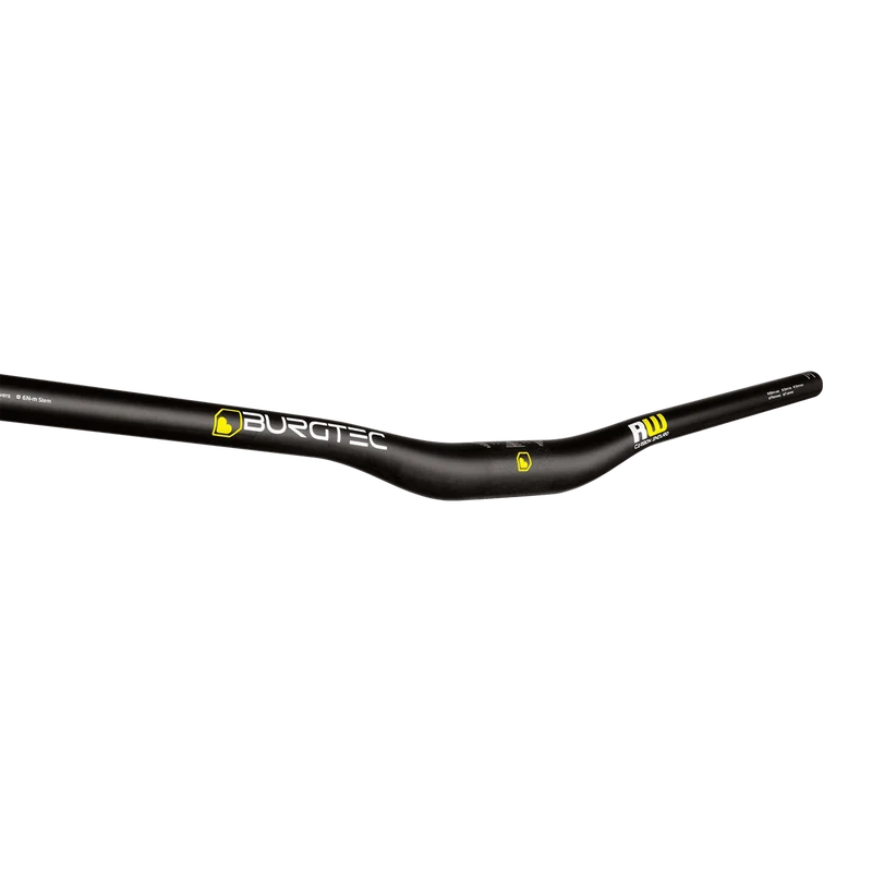 Cintre BURGTEC RIDE WIDE ENDURO Rise 20mm 800mm Noir Carbon