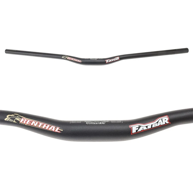 Cintre RENTHAL FATBAR DH Rise 20mm 800mm Noir