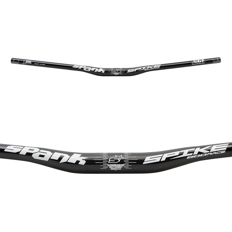 Cintre SPANK SPIKE 800 RACE Rise 15mm 800mm Noir