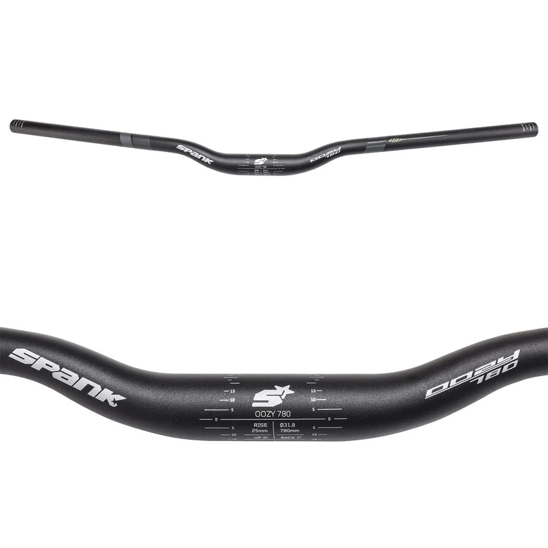 Cintre SPANK OOZY TRAIL 780 VIBROCORE Rise 25mm 780mm Noir