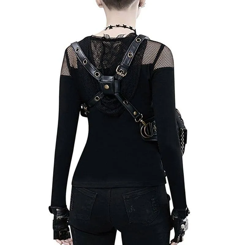 Sacoche de jambe moto - Steampunk