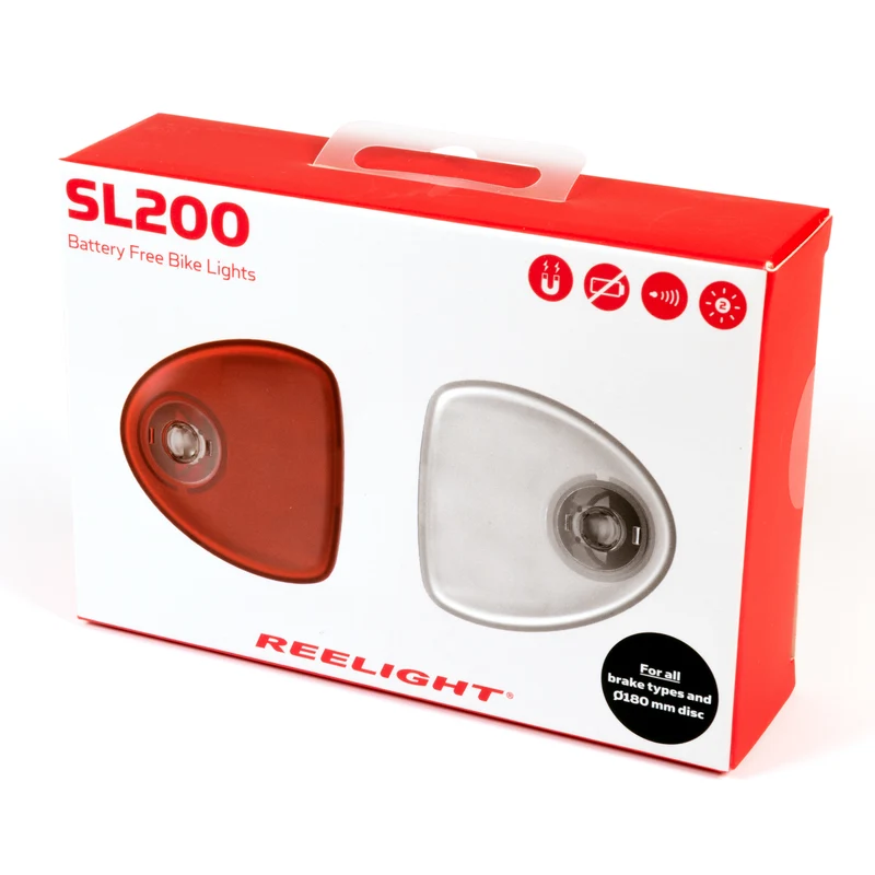 Lampes vélo sans piles sur moyeu SL200 Reelight