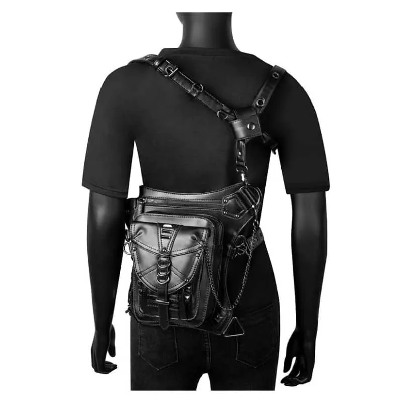 Sacoche de jambe moto - Blackrow