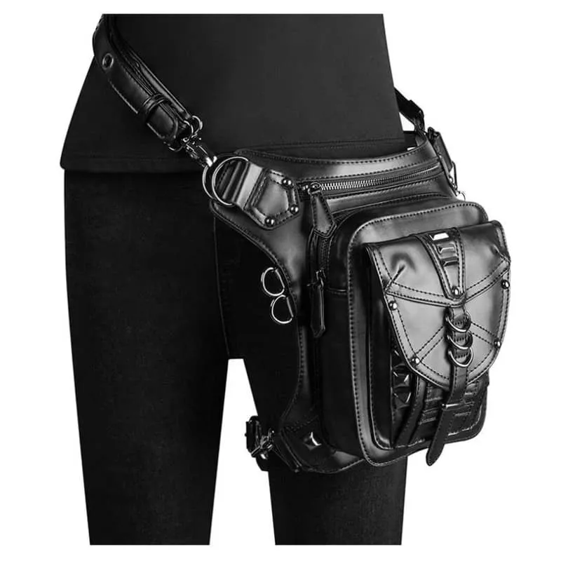 Sacoche de jambe moto - Blackrow