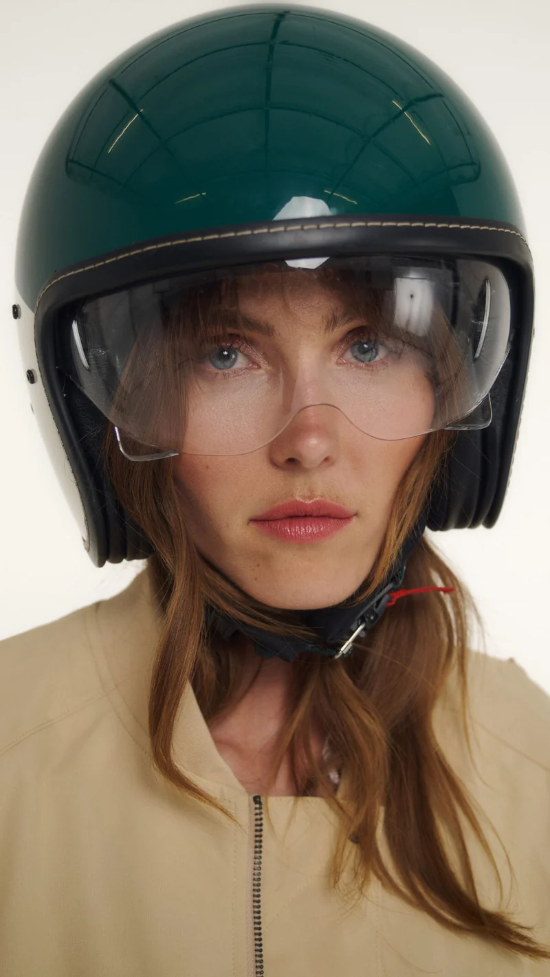 Casque jet moto et scooter ANDY 001.