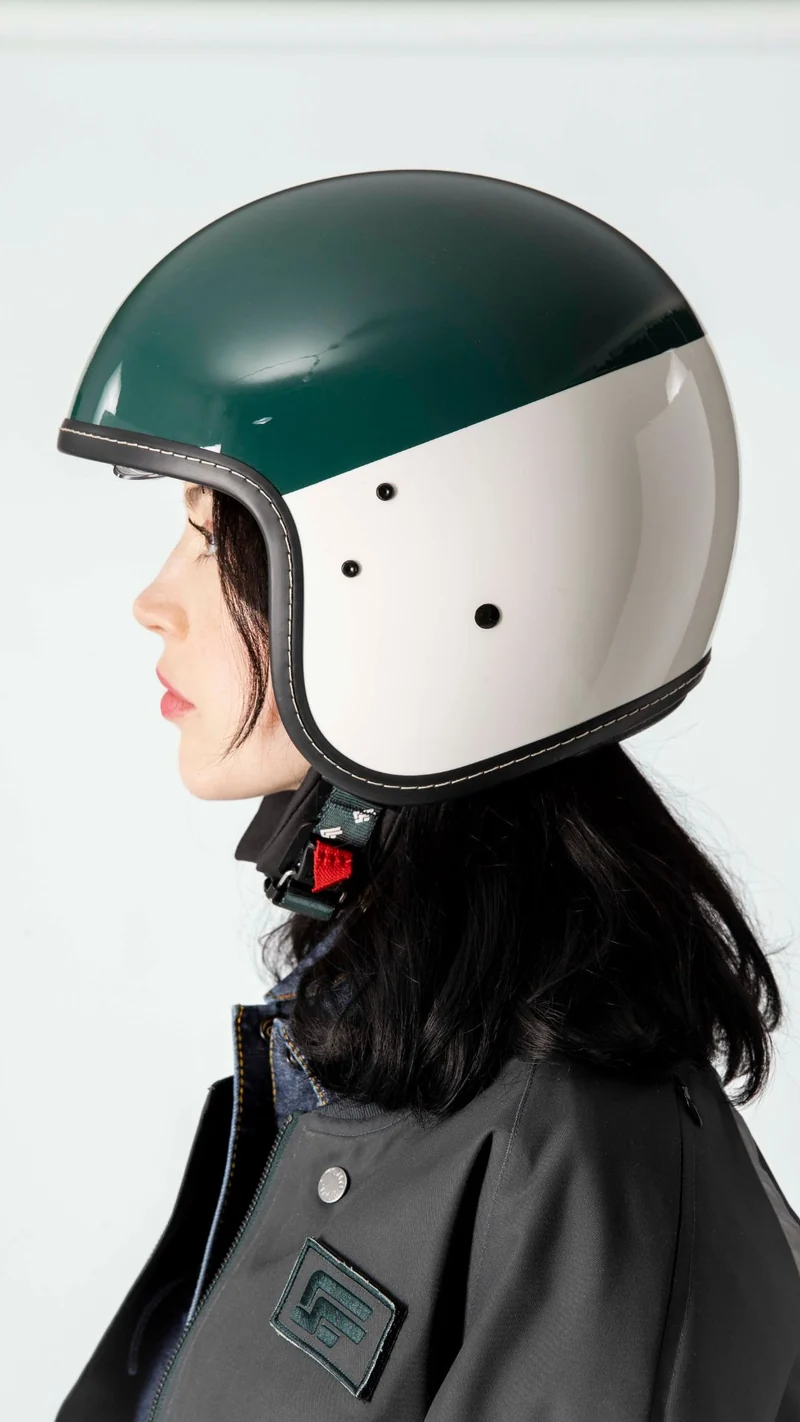 Casque jet moto et scooter ANDY 001.