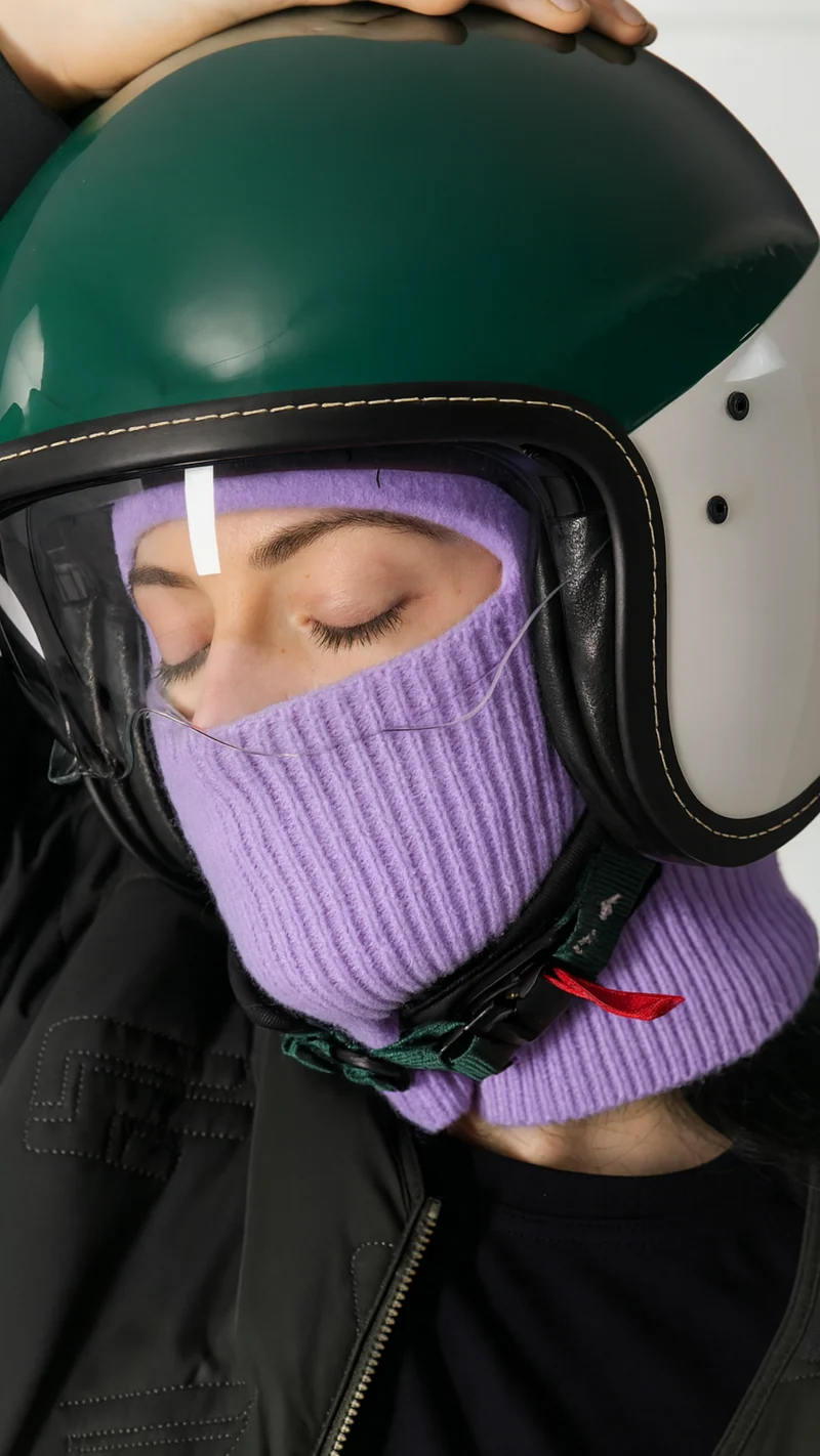 Bonnet-cagoule laine alpaga MAX 002.