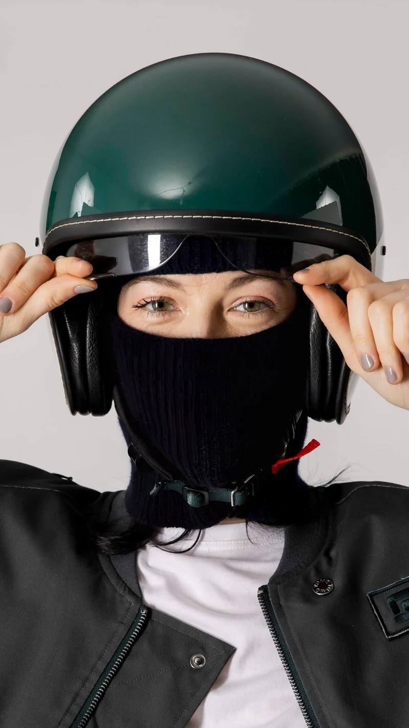 Bonnet-cagoule laine alpaga MAX 002.
