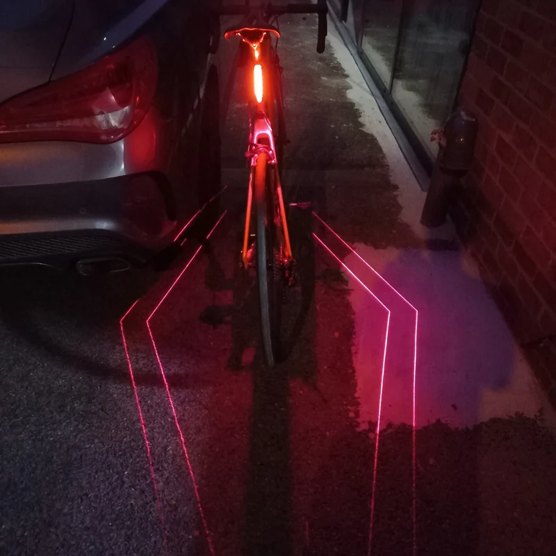 Rood Polyline Pro Sport Lights achterlicht