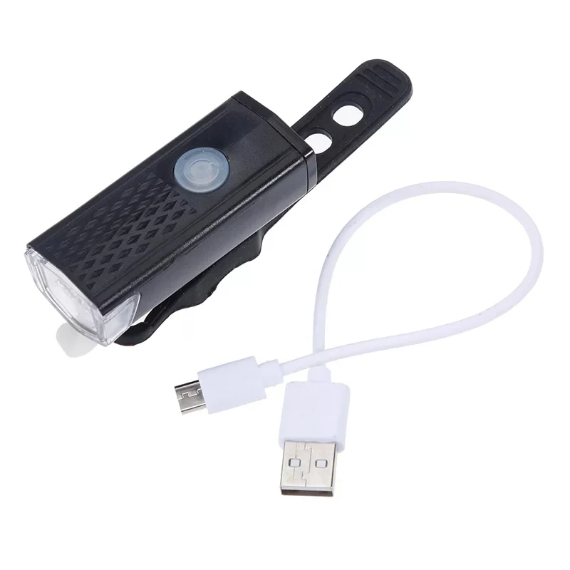 Fietsverlichting USB Oplaadbaar 300 en 120 Lumen Voorlicht Achterlicht Fiets LED