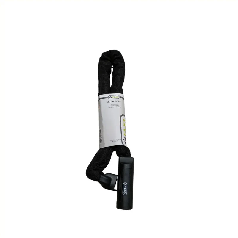 Fietsslot Kettingslot Fiets ART2 Zwart 8mm x 90cm Stadsfiets E-bike