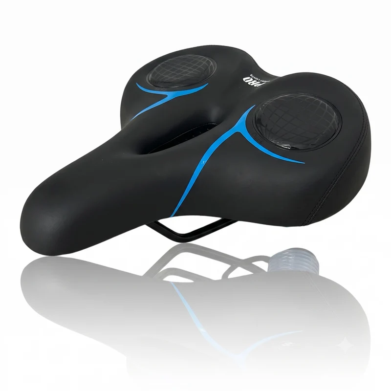 Fietszadel Dames Heren Selle Comfort Deluxe Fiets Schuim Gel Zadel Stadsfiets