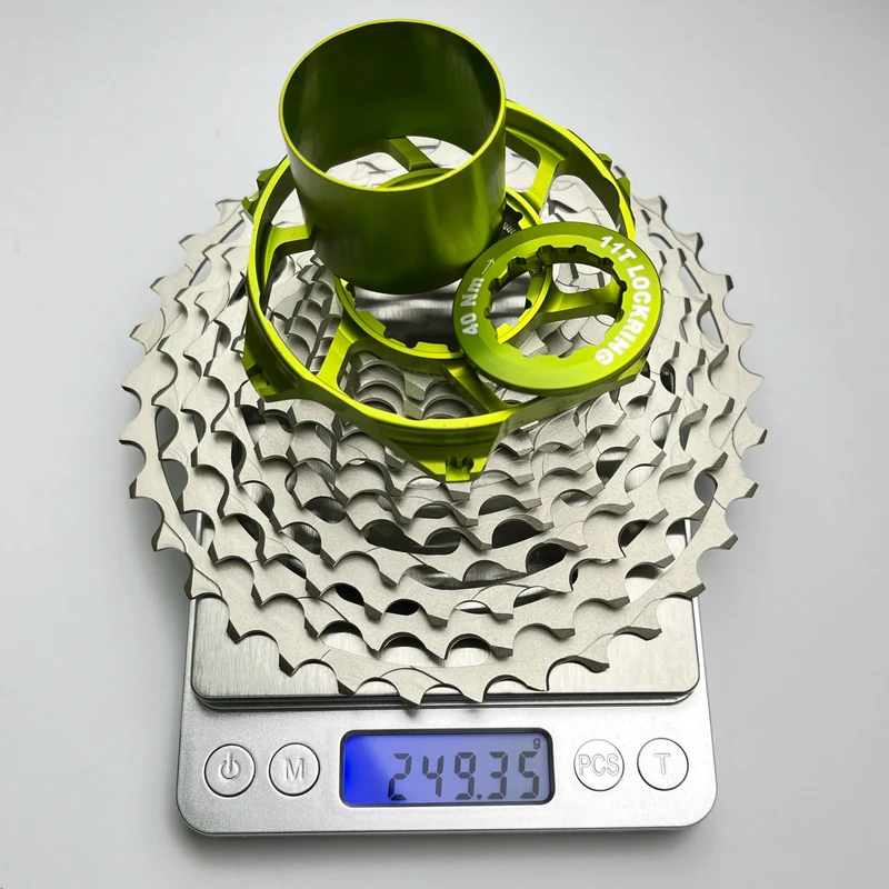 Taiwan Samuel 12 Speed 11-36T 182g Cassette | FLYMaster CNC Hybrid for Shimano HG