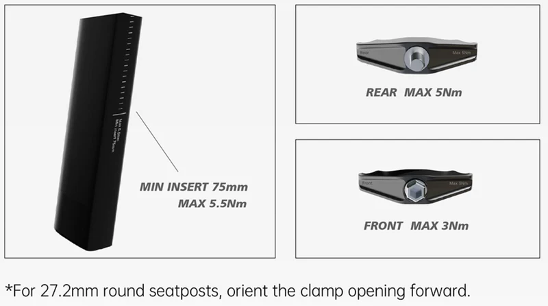 GANNA AERO FIN Carbon Seatpost SCOTT Foil | from 115g, Biomimetic Shark Fin Aero Design