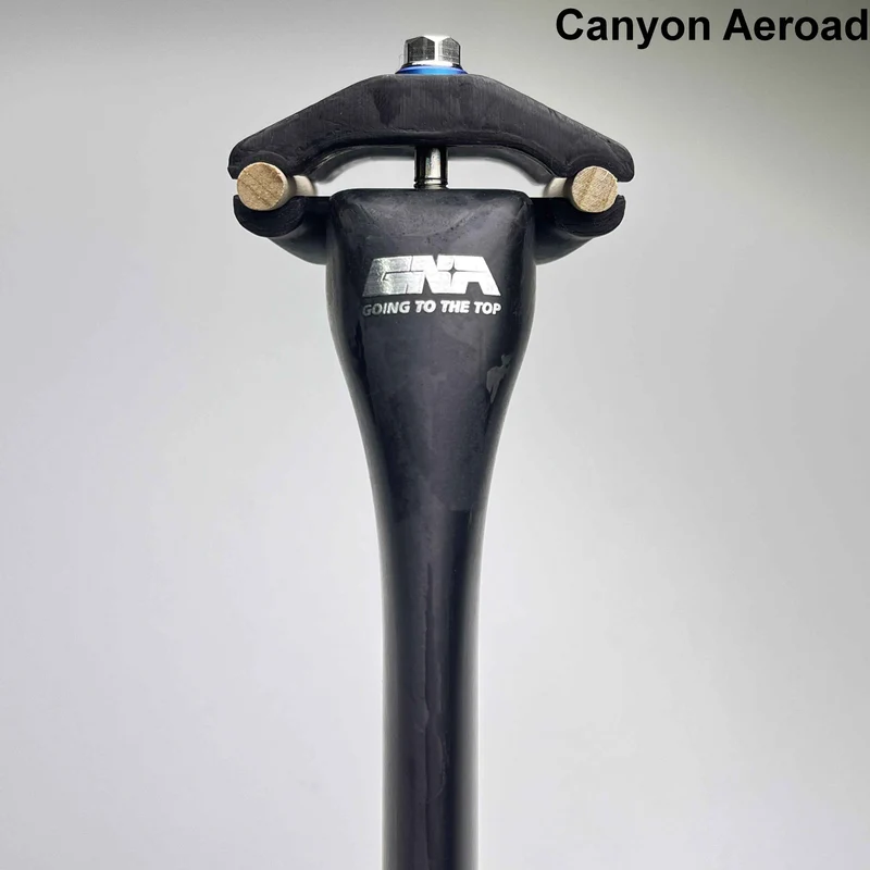 GANNA AERO FIN Carbon Seatpost CANYON Aeroad 2023-2026 | from 115g, Biomimetic Shark Fin Aero Design
