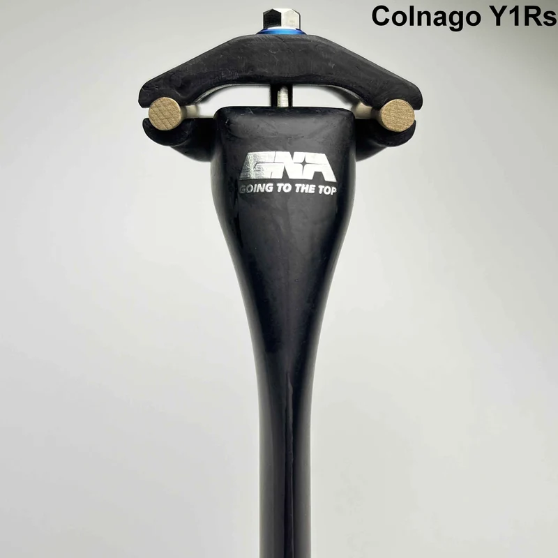 GANNA AERO FIN Carbon Seatpost COLNAGO V4Rs, Y1Rs | from 96g, Biomimetic Shark Fin Aero Design