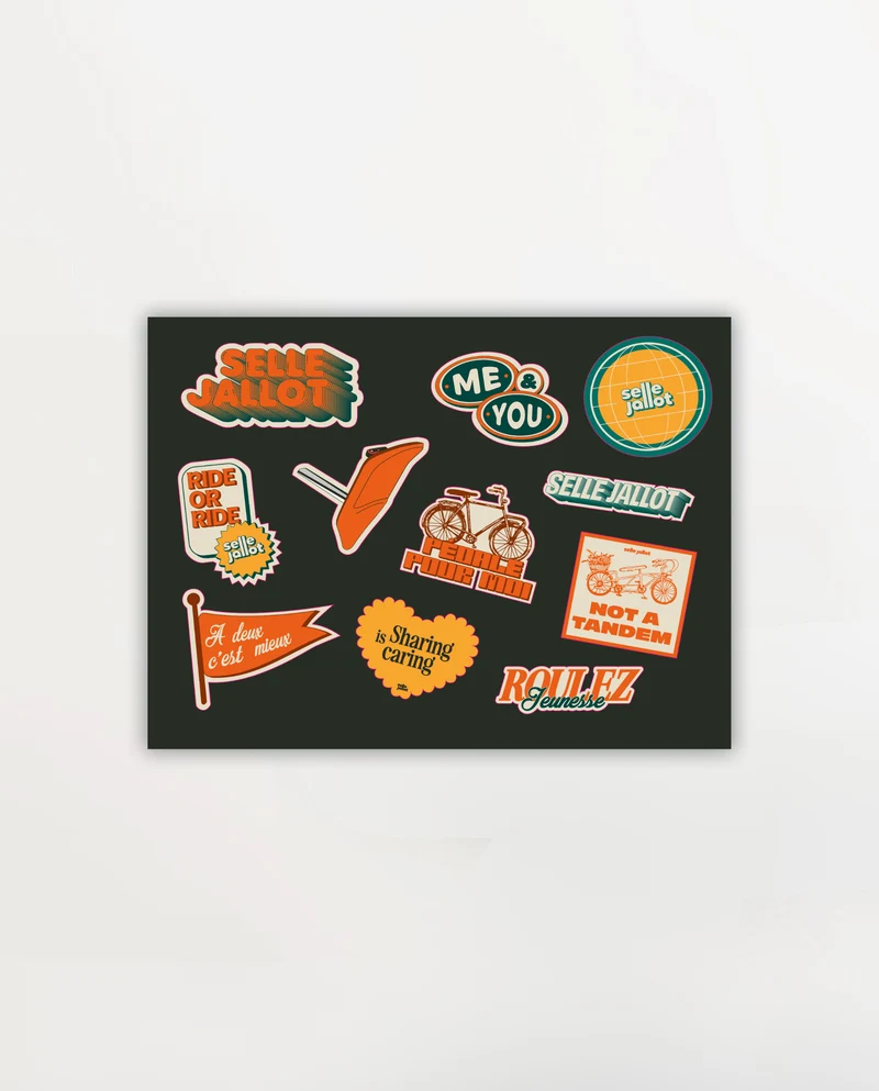 Stickers réfléchissants Selle Jallot