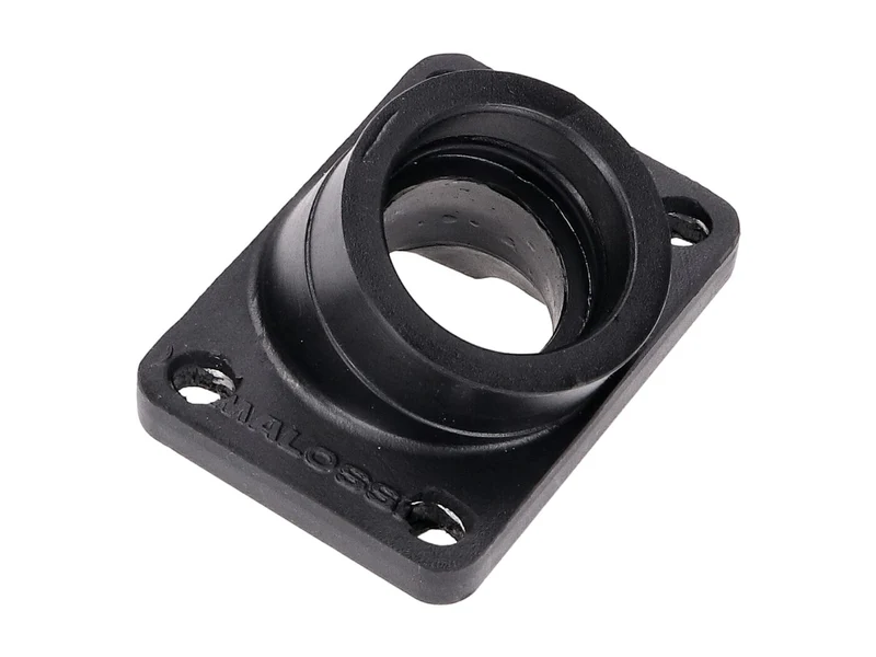 Pipe d'admission Malossi NBR 30/35mm pour Minarelli AM6, Derbi D50B0, EBE, EBS avec carburateur 26-30mm PHBH, VHST